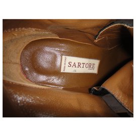 Sartore-Sartore p Stiefel 40-Schwarz