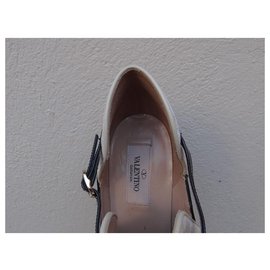 Valentino-Heels-Black,White