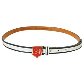 Dsquared2 Ceintures Blanc Rouge Bleu