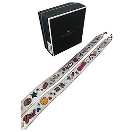 Bolsa de mão Anya Hindmarch em couro multicolorida Multicor