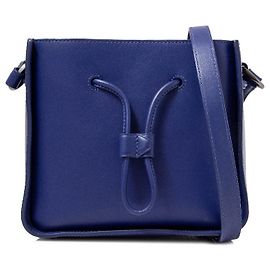 Borsa a secchiello Mini Soleil in pelle blu Phillip Lim Blu
