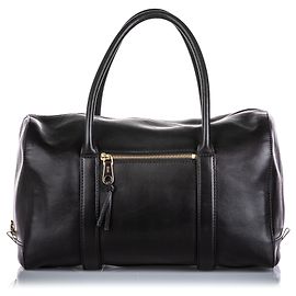 Chloé Chloe Black Leather Madeleine Black