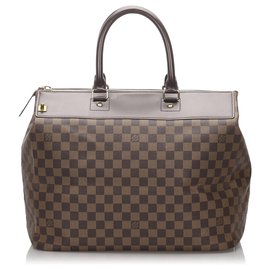 Louis Vuitton-Louis Vuitton Brown Damier Ebene Greenwich PM-Brown