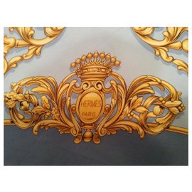 Hermès-carruajes dorados-Multicolor
