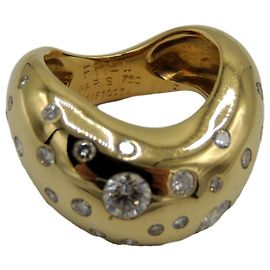 MODELLO ANELLO FRED ORO GIALLO E DIAMANTI MOVIMENTATI D'oro