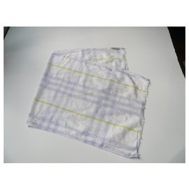 Burberry-BURBERRY Children's cotton scarf very good condition-Multiple colors