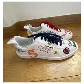 Chanel-Chanel Pharell Williams sneakers-White