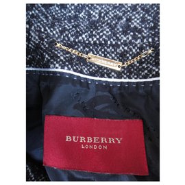 Burberry-burberry london chaqueta de invierno t 40 Nueva condición-Gris antracita