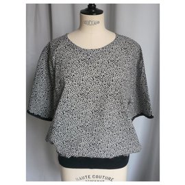 Hermès-HERMES Cotton blouse Mint condition T42-Multiple colors