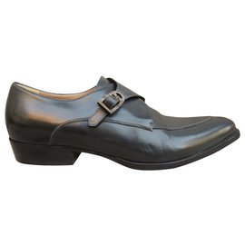 Sartore-scarpe con fibbie Sartore p 38-Nero