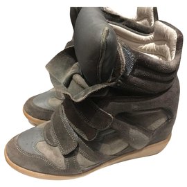 Isabel Marant-Sneakers-Grey