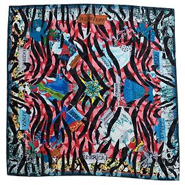 Christian Lacroix Bufanda de lacroix Azul