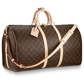 Louis Vuitton Keepall 55 Monogram Canvas Braun Braun