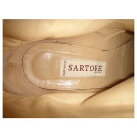 Sartore-bottines Sartore p 37-Marron clair