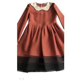 Fendi-Robes-Orange