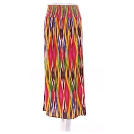 Saia maxi multicolor Anthology Paris de viscose e rayon Multicor