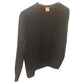 Hugo Boss Wollpullover Dunkelgrau M Anthrazitgrau
