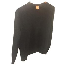 Hugo Boss Wool Sweater Dark Grey M Dark grey