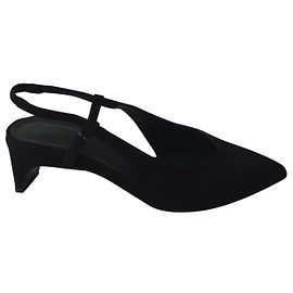 Escarpins Aeyde en daim noir Noir