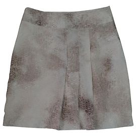 Falda de seda beige Ports 1961 Beige