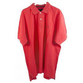 Autre Marque Oxford Company Sport Rose Polo en coton à manches courtes pour hommes Taille XXL Rose