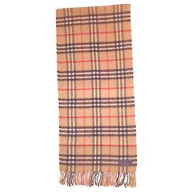 BURBERRY Vintage Lammwollschal Mehrfarben