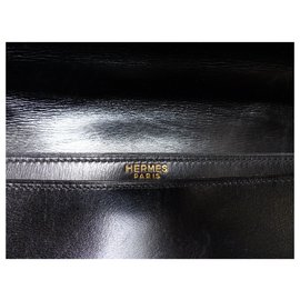 Hermès-Bags Briefcases-Black