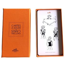 Hermès Carte à nouer Hermes Autre