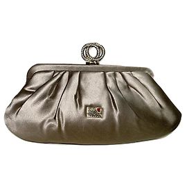 Love Moschino Pochette de raso Gris pardo