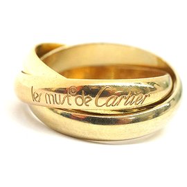 Cartier-Cartier Gold Les Must de Cartier Classic Trinity Ring-Golden