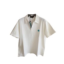 Polo de algodón Leonard para hombre nuevo Blanco