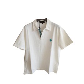 Leonard-Leonard new men's cotton polo shirt-White