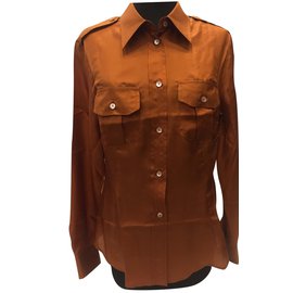 Jacob Cohen Bluse Kupfer