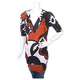 Diane Von Furstenberg Multicolored Silk Tunic Multiple colors