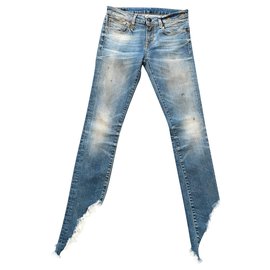 R13 Jeans Blu