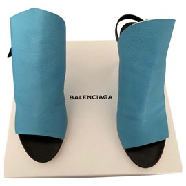 Balenciaga-Sandals-Light blue