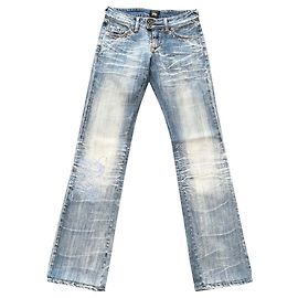 Autre Marque Vaqueros rectos Parasuco Cult azul descolorido Azul