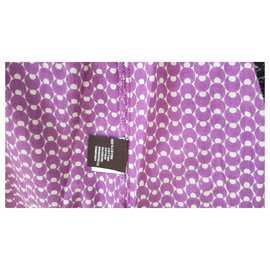 Antik Batik-Kleider-Lavendel