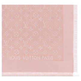 Louis Vuitton-Lenços-Rosa