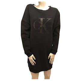 Calvin Klein schweiß kleid Schwarz
