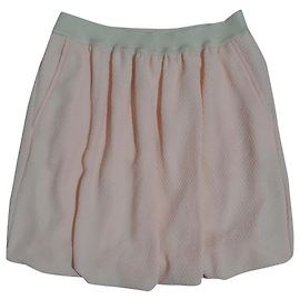 See by Chloé Pink Polyester Skirt Pink