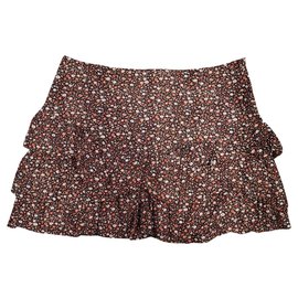 Maje-Skirts-Dark brown