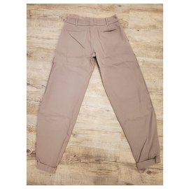 Comptoir Des Cotonniers-calça, leggings-Cinza antracite