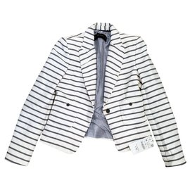 Zara Jackets Eggshell