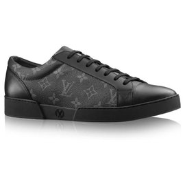 Louis Vuitton-Zapatillas LV nuevo-Gris antracita