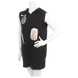 Mm6 Vestidos Negro