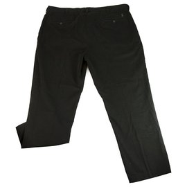 Ralph Lauren-Ralph Lauren Polo Black Cotton Men Casual Trousers Pants Size 40 / 34-Black