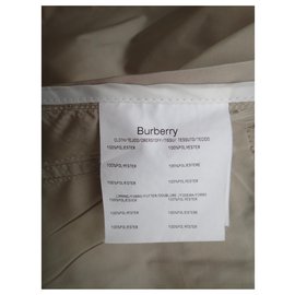 Burberry-Chaqueta impermeable ligera Burberry en estilo trench 38/40-Beige