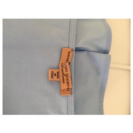 Ermanno Scervino-Tunica della collezione Beach Wear-Blu chiaro