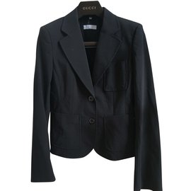 2 Cady blazer button (Strenesse Blue) Black